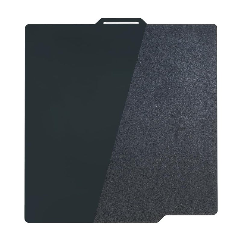 GOMENL Double Sided Black Smooth PEI +Black Textured PEI Build Plate, 257x257mm PEI Build Plate for Bambu Lab P1P/P1S /X1/X1C/A1 3D Printer, 3D Printer Spring Steel Removable Platform - Image 2